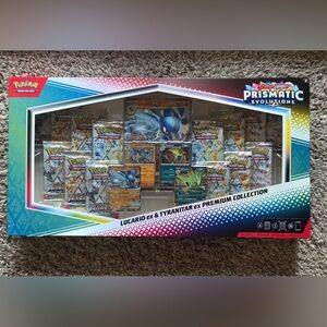 Pokemon Prismatic Evolutions Trading Cards - Blue, Red, Green